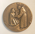 Saint Francis and the Lepers, Pietro Montana (American (born Italy), Alcamo 1890–1978), Bronze